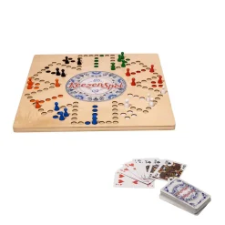 Clown Games Houten Keezenspel^ Bordspellen