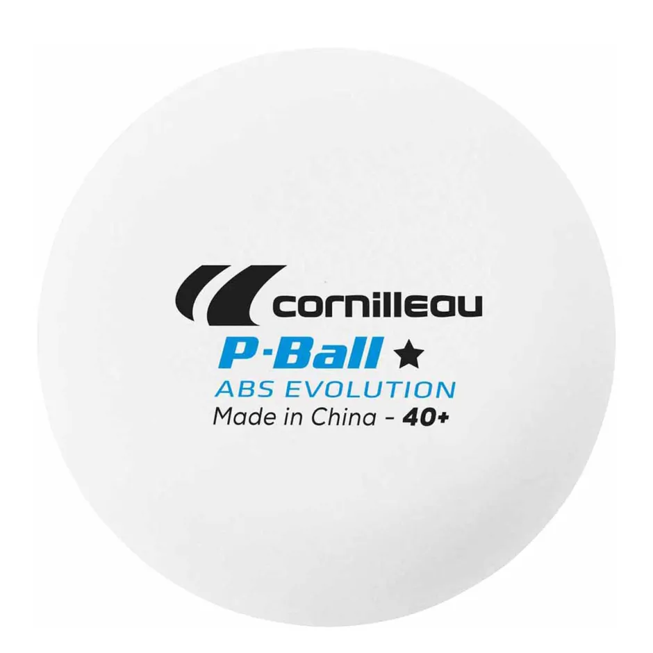 Cornilleau Abs Evolution Tafeltennisballen 6 Stuks^ Speltafels