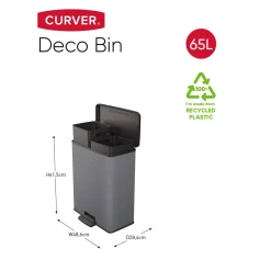 Curver Deco Duo Bin Afvalbak New