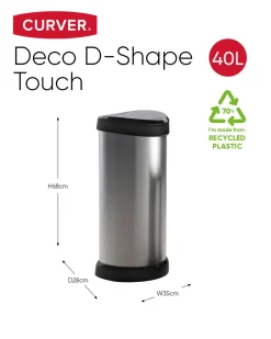 Curver Decobin Afvalbak Decobin (40 L) Outlet