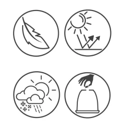 Decoris Bloempot Lennox Set Van 3 (O44, 37, 31 Cm)^ Bloempotten