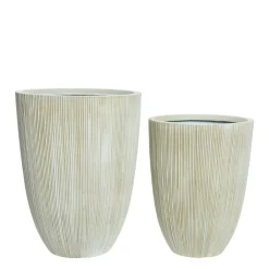 Decoris Bloempot Lennox Set Van 2 (O44, 37 Cm)^ Bloempotten