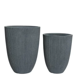 Decoris Bloempot Lennox Set Van 2 (O44, 37 Cm)^ Bloempotten