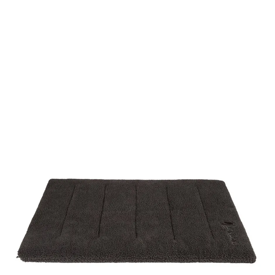 District 70 Hondenbench Mat Sherpa Crate Mat - Dark Grey - L (62X93X8 Cm) New