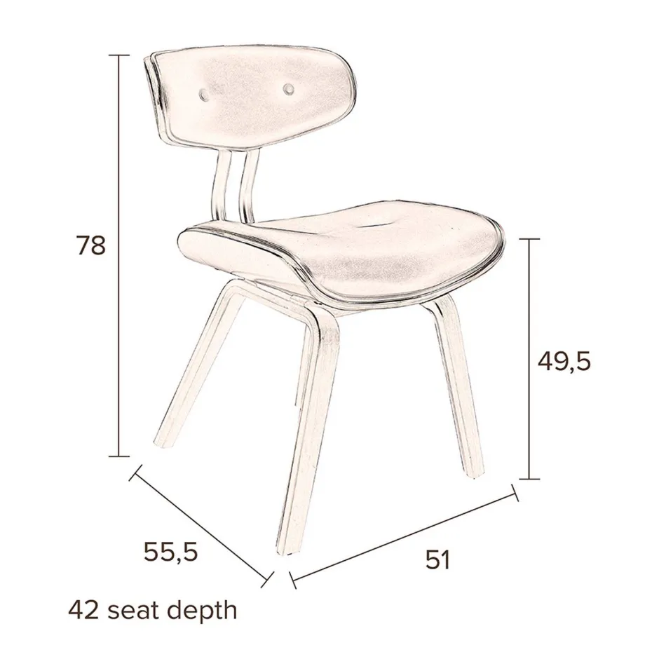 Dutchbone Blackwood Eetkamerstoel New