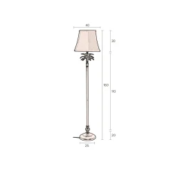 Dutchbone Vloerlamp Cresta Outlet