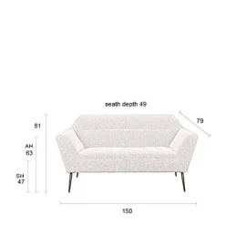 Dutchbone 2-Zitsbank Kate Best