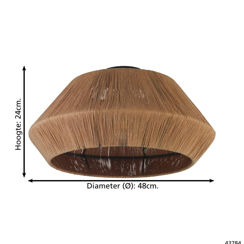 EGLO Plafondlamp Alderney (O48 Cm) Discount