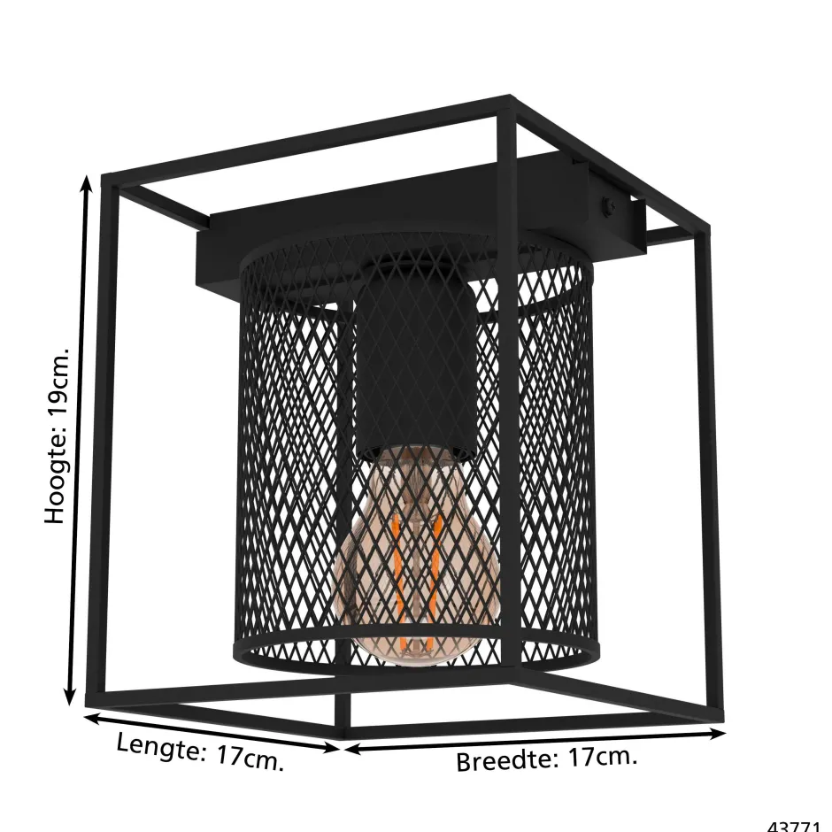 EGLO Plafondlamp Catterick Outlet