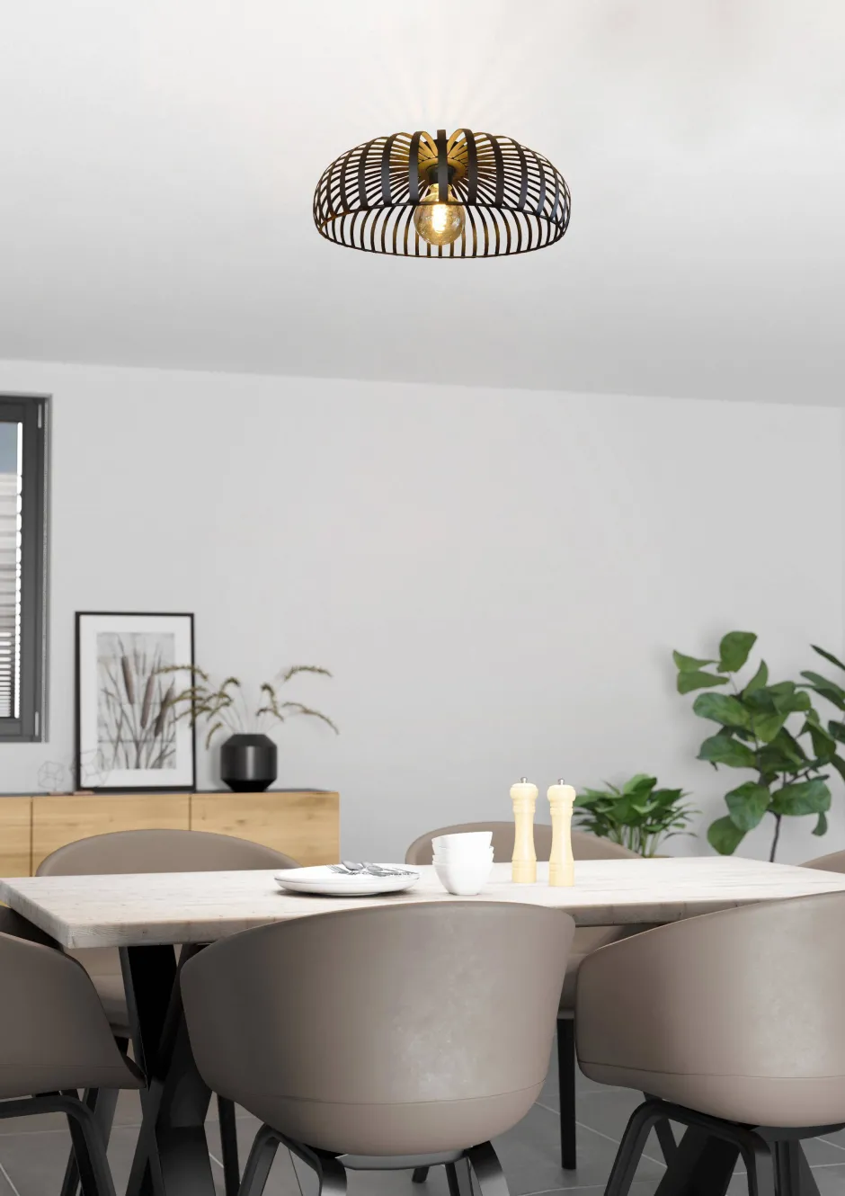 EGLO Plafondlamp Mogano 3 Hot