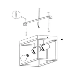EGLO Plafondlamp Silentina Online