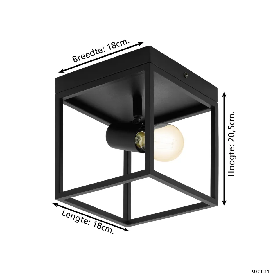EGLO Plafondlamp Silentina Hot