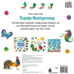 wehkamp Eric Carle Rupsje Nooitgenoeg Voelboek Vol Dieren^ Kinderboeken