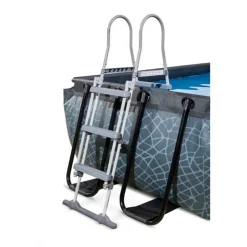 EXIT Frame Pool 4X2X1M Grijs^ Zwembaden