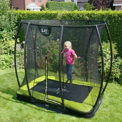 EXIT Silhouette Ground Trampoline 214X153 Cm^ Trampolines