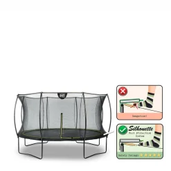 EXIT Silhouette Trampoline O366 Cm^ Trampolines