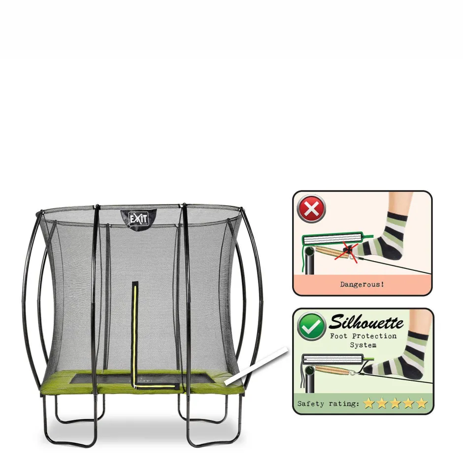 EXIT Silhouette Trampoline 214X153 Cm^ Trampolines