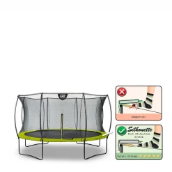 EXIT Silhouette Trampoline O366 Cm^ Trampolines