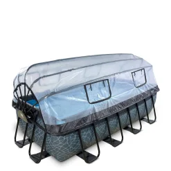 EXIT Zwembad Stone Met Overkapping (400X200 Cm)^ Zwembaden