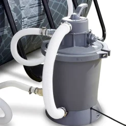 EXIT Zwembad Stone Met Overkapping (400X200 Cm)^ Zwembaden