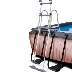 EXIT Zwembad Wood Met Overkapping (400X200 Cm)^ Zwembaden