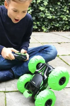 Exost 360 Tornado Stuntauto Groen^ Speelgoedvoertuigen