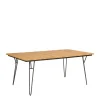 Exotan Teak Tuintafel Ripp (180X100 Cm)^ Tuintafels