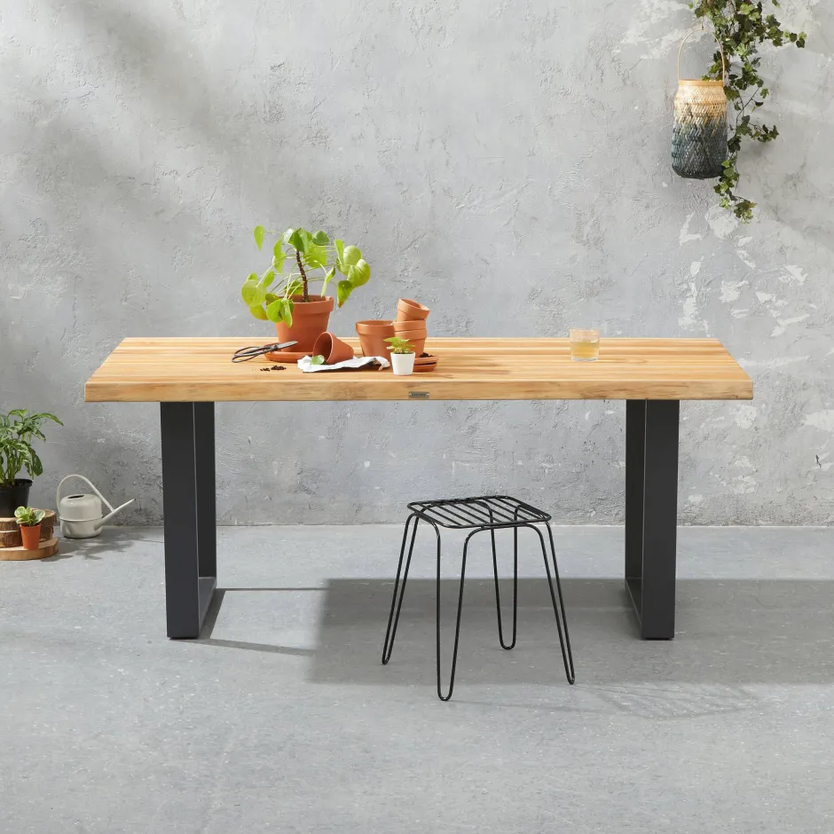 Exotan Tuintafel Borneo (180X90 Cm)^ Tuintafels