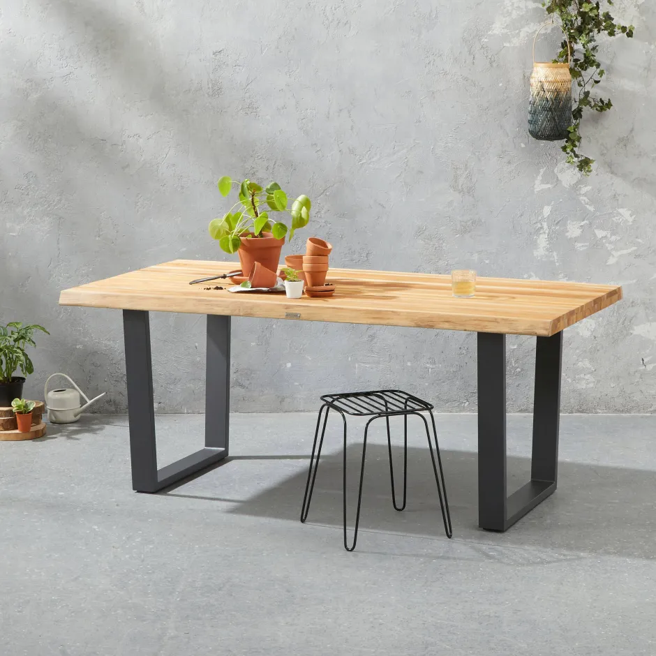 Exotan Tuintafel Borneo (180X90 Cm)^ Tuintafels
