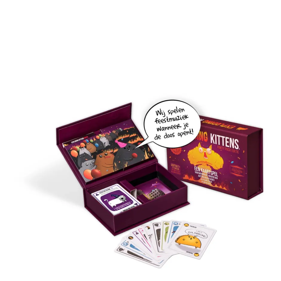 Exploding Kittens Party Pack Nl^ Kaartspellen