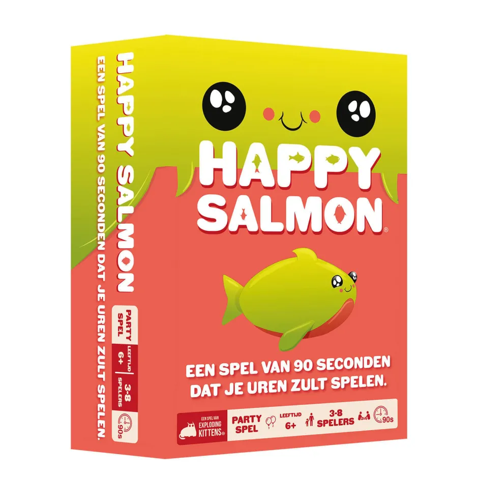 Exploding Kittens Happy Salmon^ Kaartspellen