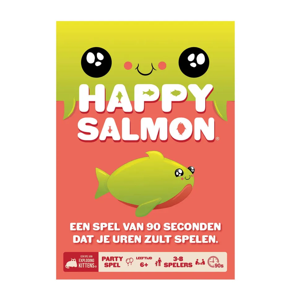 Exploding Kittens Happy Salmon^ Kaartspellen