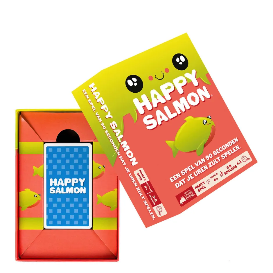 Exploding Kittens Happy Salmon^ Kaartspellen