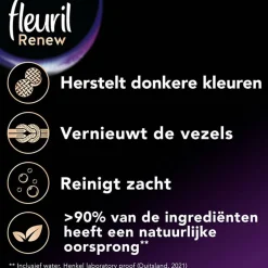 Fleuril Renew Liquid Black - Vloeibaar Wasmiddel - Voordeelverpakking - 4 X 49 Wasbeurten - 196 Wasbeurten Discount