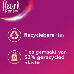 Fleuril Renew Liquid Bloesem - Vloeibaar Wasmiddel - Voordeelverpakking - 4 X 49 Wasbeurten - 196 Wasbeurten Sale