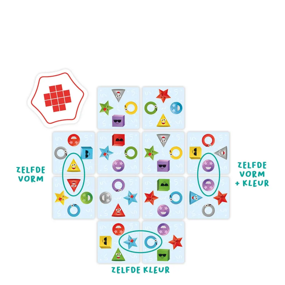 FlexIQ Pattern Party!^ Kaartspellen