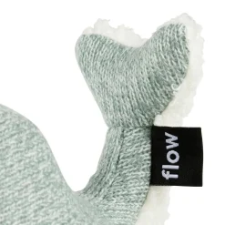 Flow Amsterdam Hartslagknuffel Moby Walvis Groen - Knuffel 24 Cm^ Peuterspeelgoed