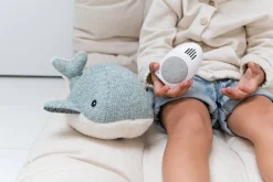 Flow Amsterdam Hartslagknuffel Moby Walvis Groen - Knuffel 24 Cm^ Peuterspeelgoed