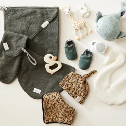 Flow Amsterdam Hartslagknuffel Moby Walvis Groen - Knuffel 24 Cm^ Peuterspeelgoed