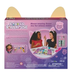 Gabby's Dollhouse Gabby'S Poppenhuis Gabby'S Bordspel Met 4 Kattenoren-Haarbanden^ Bordspellen