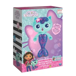 Gabby's Dollhouse Gabby'S Poppenhuis Meerminkat Met Licht En Geluid Interactieve Knuffel^ Babyspeelgoed