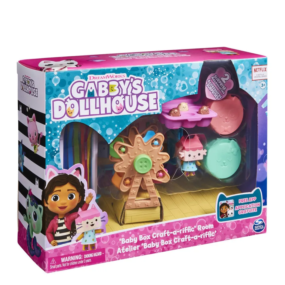 Gabby's Dollhouse Gabby'S Poppenhuis Baby Kitty'S Knutselkamer^ Speelfiguren