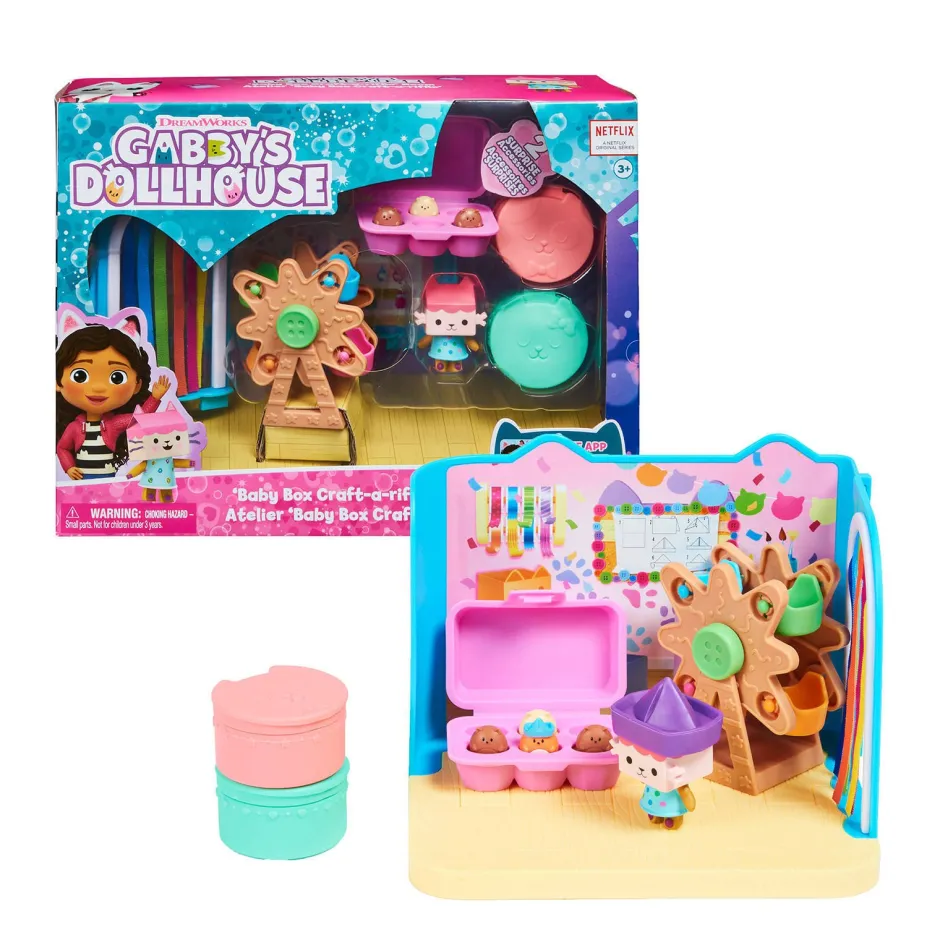 Gabby's Dollhouse Gabby'S Poppenhuis Baby Kitty'S Knutselkamer^ Speelfiguren