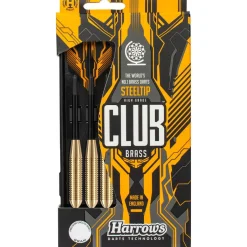Harrows Club Brass Steeltip Dartpijlen (22 Gram)^ Darten