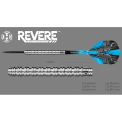 Harrows Revere 90% Tungsten Steeltip Dartpijlen (24 Gram)^ Darten