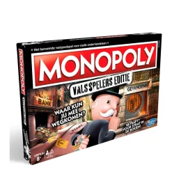 Hasbro Gaming Monopoly Valsspelers Editie^ Houten Speelgoed