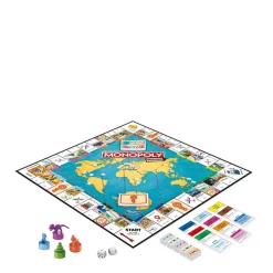 Hasbro Gaming Monopoly Wereldreis^ Bordspellen