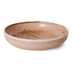 HKliving Diep Bord Chef Ceramics (O21,5 Cm) New