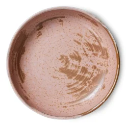 HKliving Diep Bord Chef Ceramics (O21,5 Cm) New