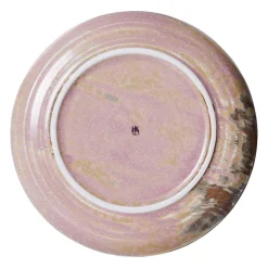 HKliving Diep Bord Chef Ceramics (O21,5 Cm) New